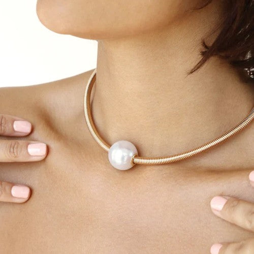 人気☆【TATIANA】☆Pearl Initial Point Necklac.e☆ネックレス TATIANA】Ribbon Candy Pearl Necklace 韓国発 ネックレス