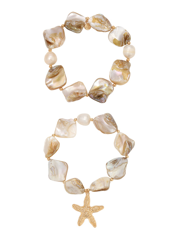True Shell Bracelet Set