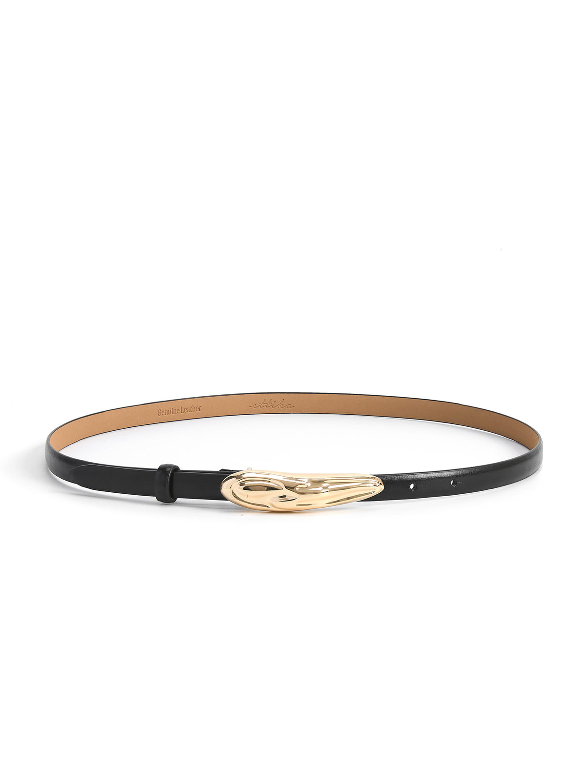 Liquid Luxe Belt in Black – Ettika display picture 2