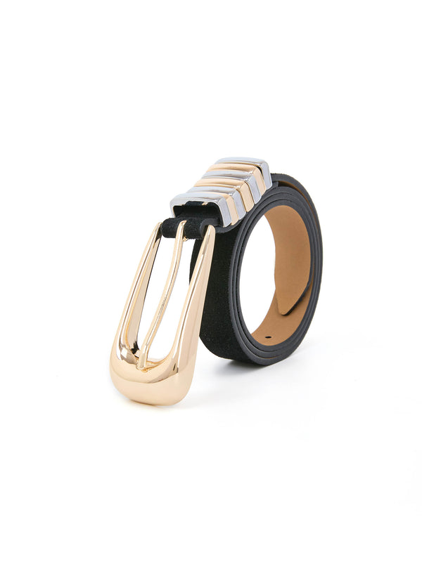 Metal Core Suede Belt Second