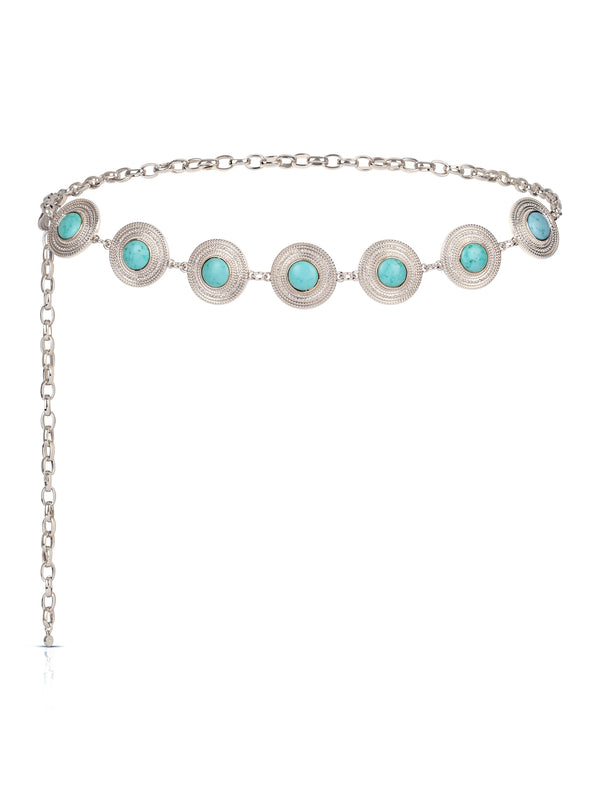 Turquoise Medallion Belt
