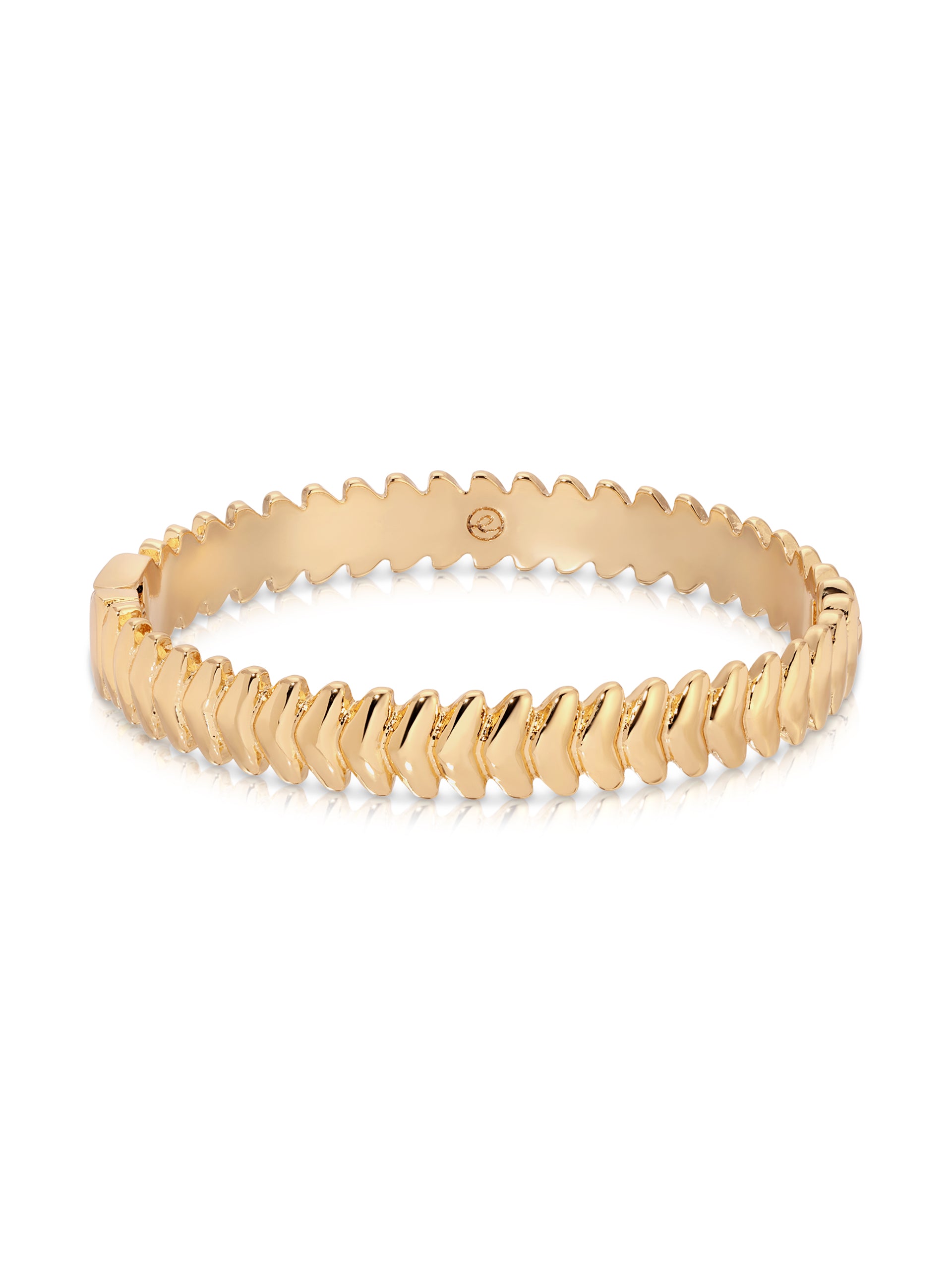 Metal Moderna Bangle 18k Gold Plated