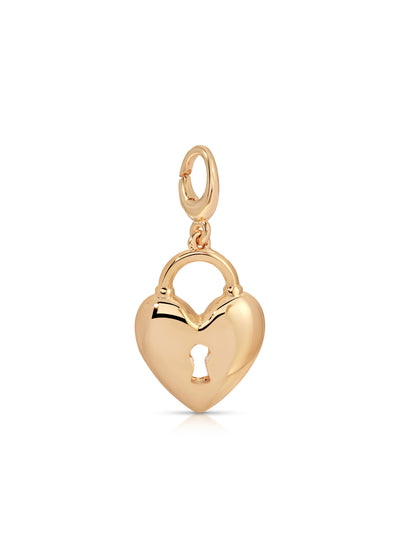 Heart Lock Charm