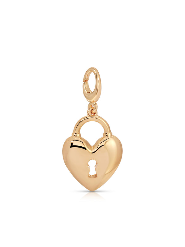 Heart Lock Charm