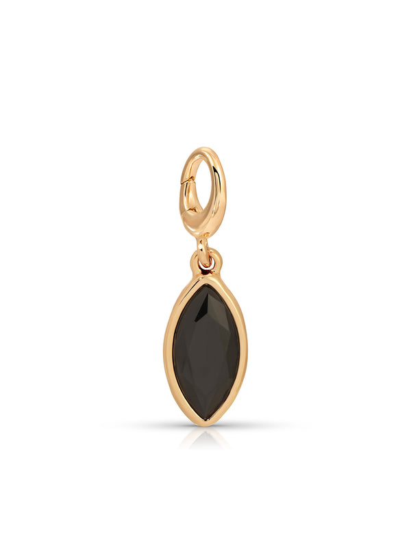 Black Crystal Charm