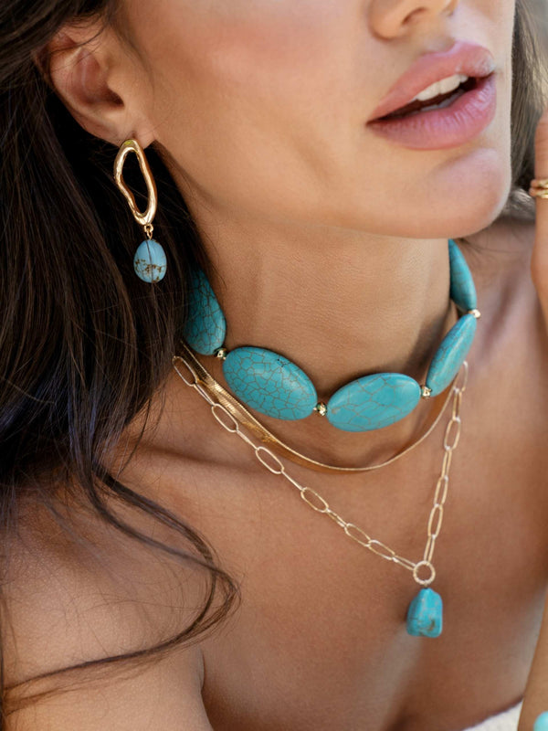Cascading Turquoise Set