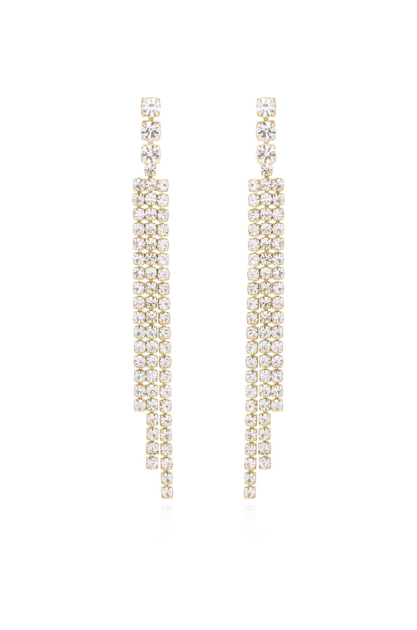 The Moment Crystal Dangle Earrings