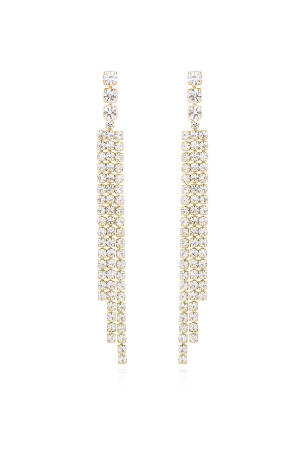 The Moment Crystal Dangle Earrings