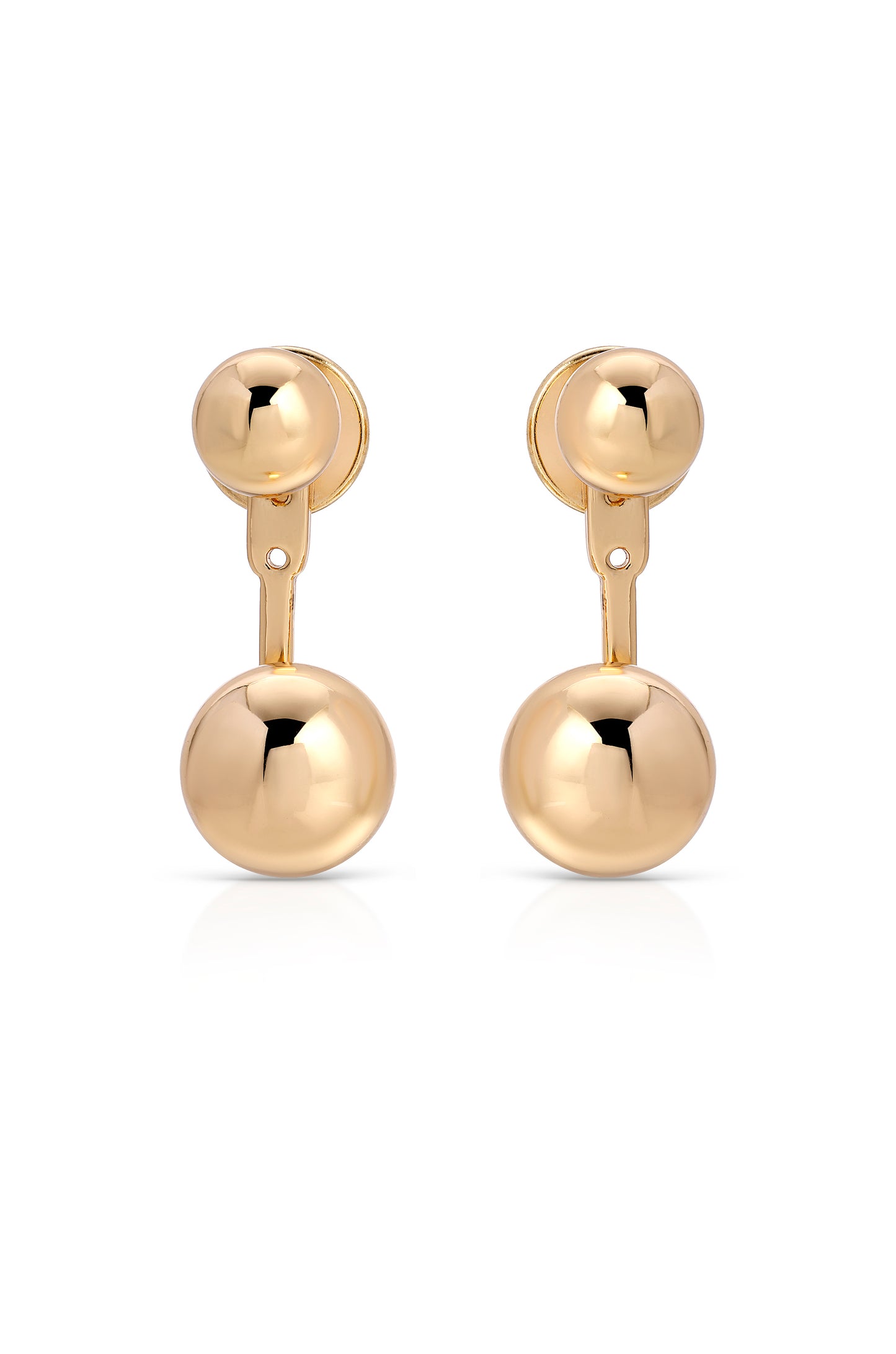 Bubble Ear Jackets 18k Gold Plated 2