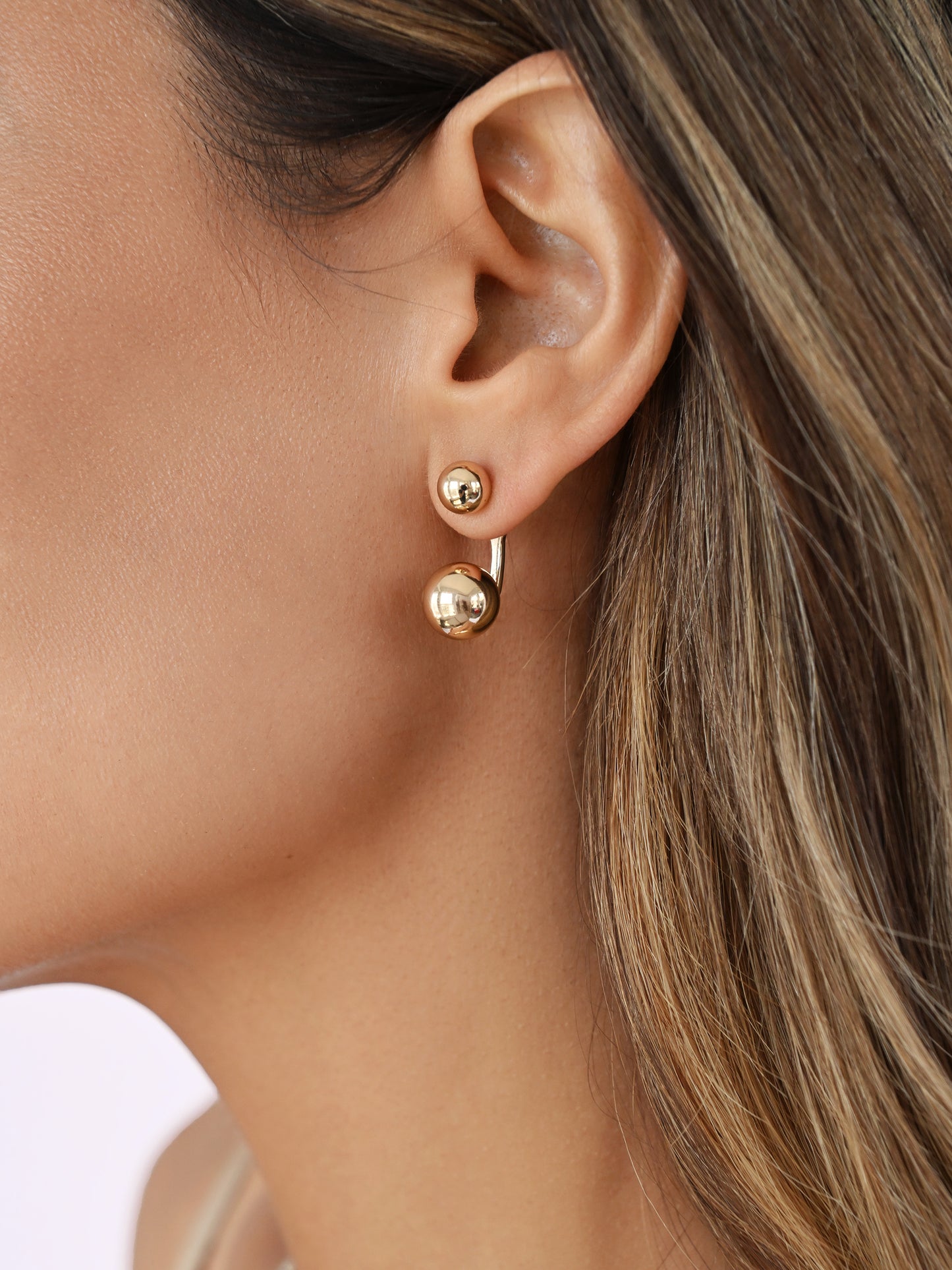 Bubble Ear Jackets 18k Gold Plated model