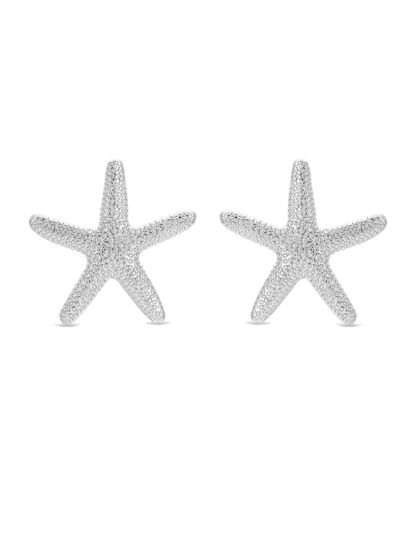 Statement Starfish Stud Earrings