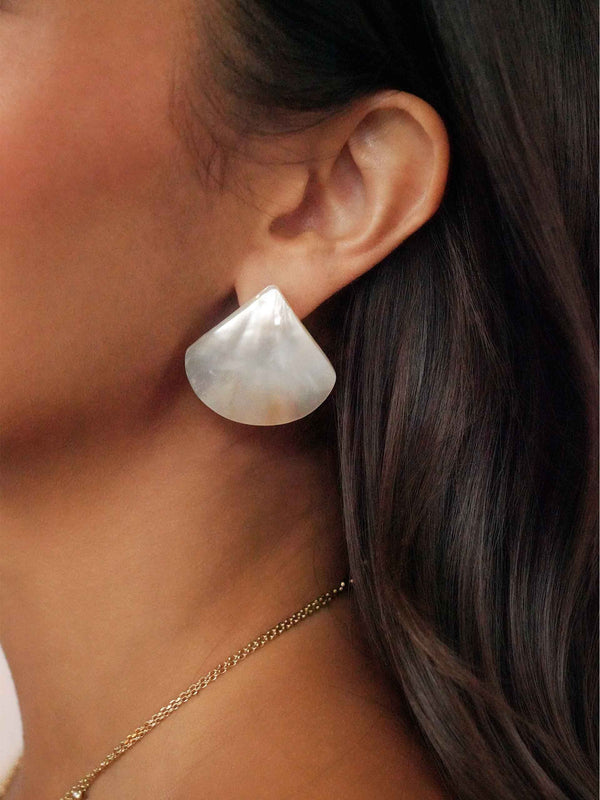 Rising Tide Pearl Studs Second