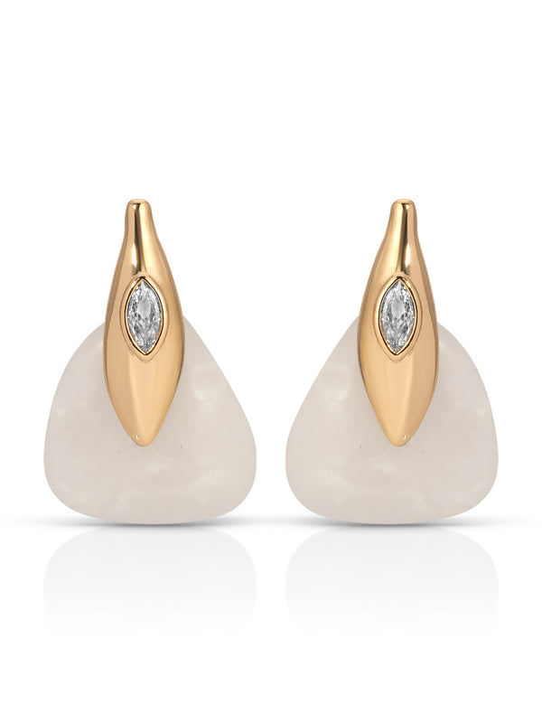 Solstice Earrings in Bone