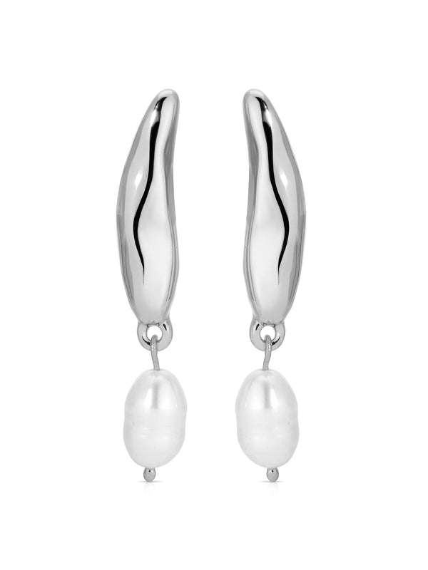 Liquid Luxe Pearl Earrings