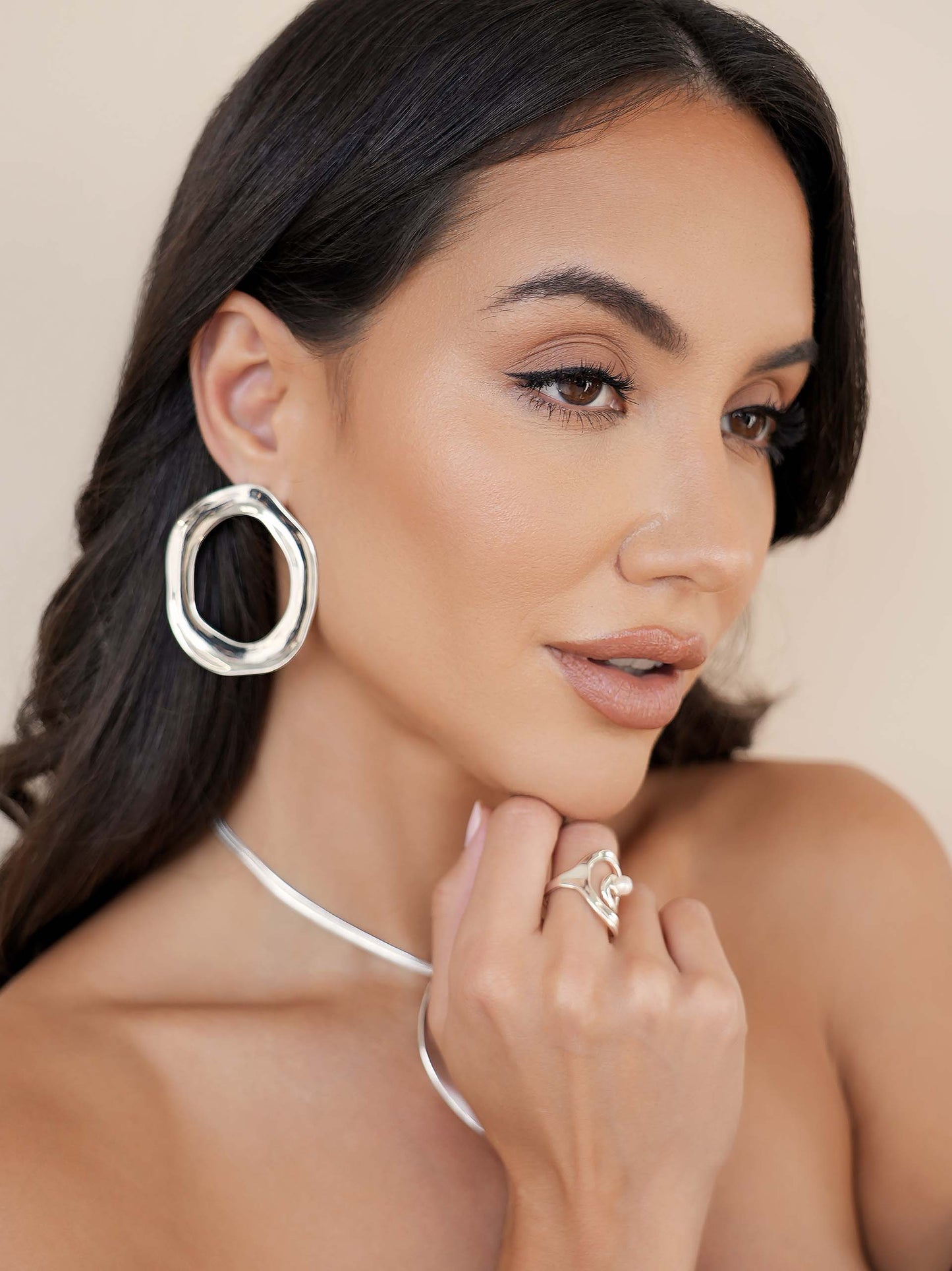Complete the Circle Bundle in Silver