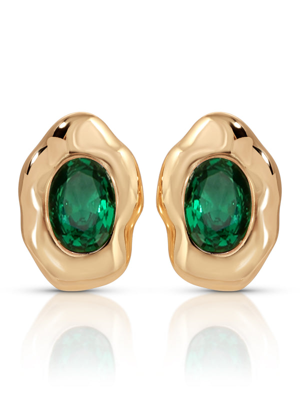 Molten Glow Crystal Studs