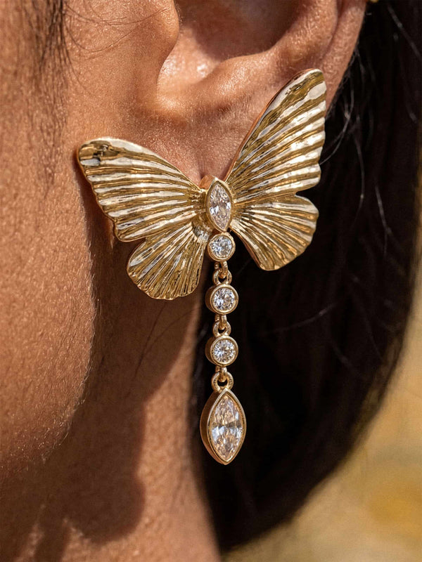Butterfly Dangle Earrings Second