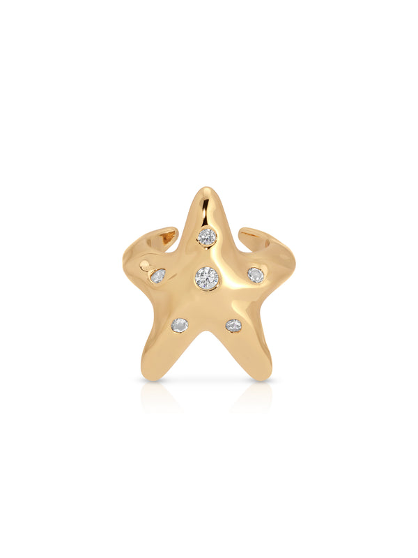 Starfish Luxe Ear Cuff