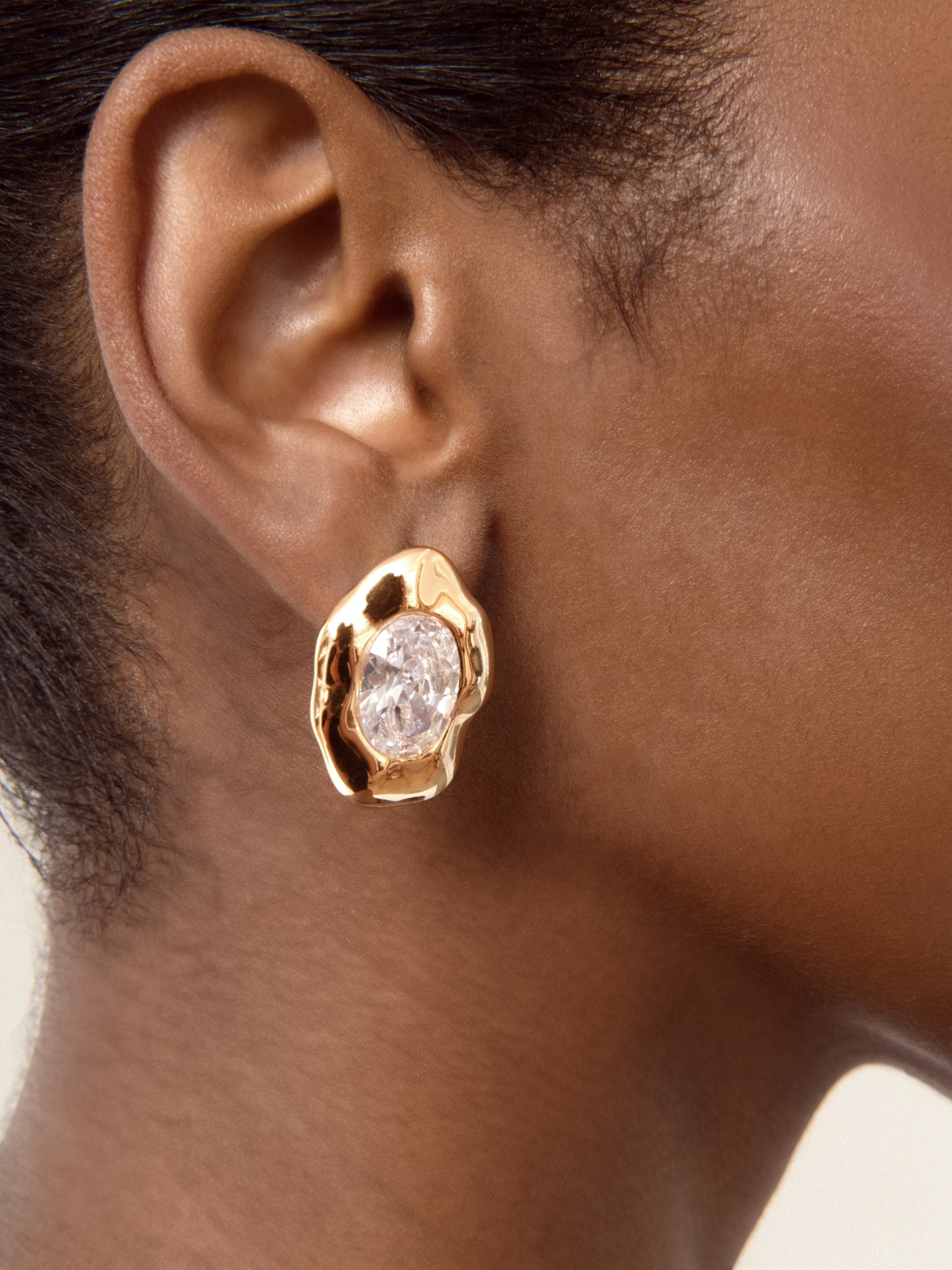 Molten Glow Crystal Studs