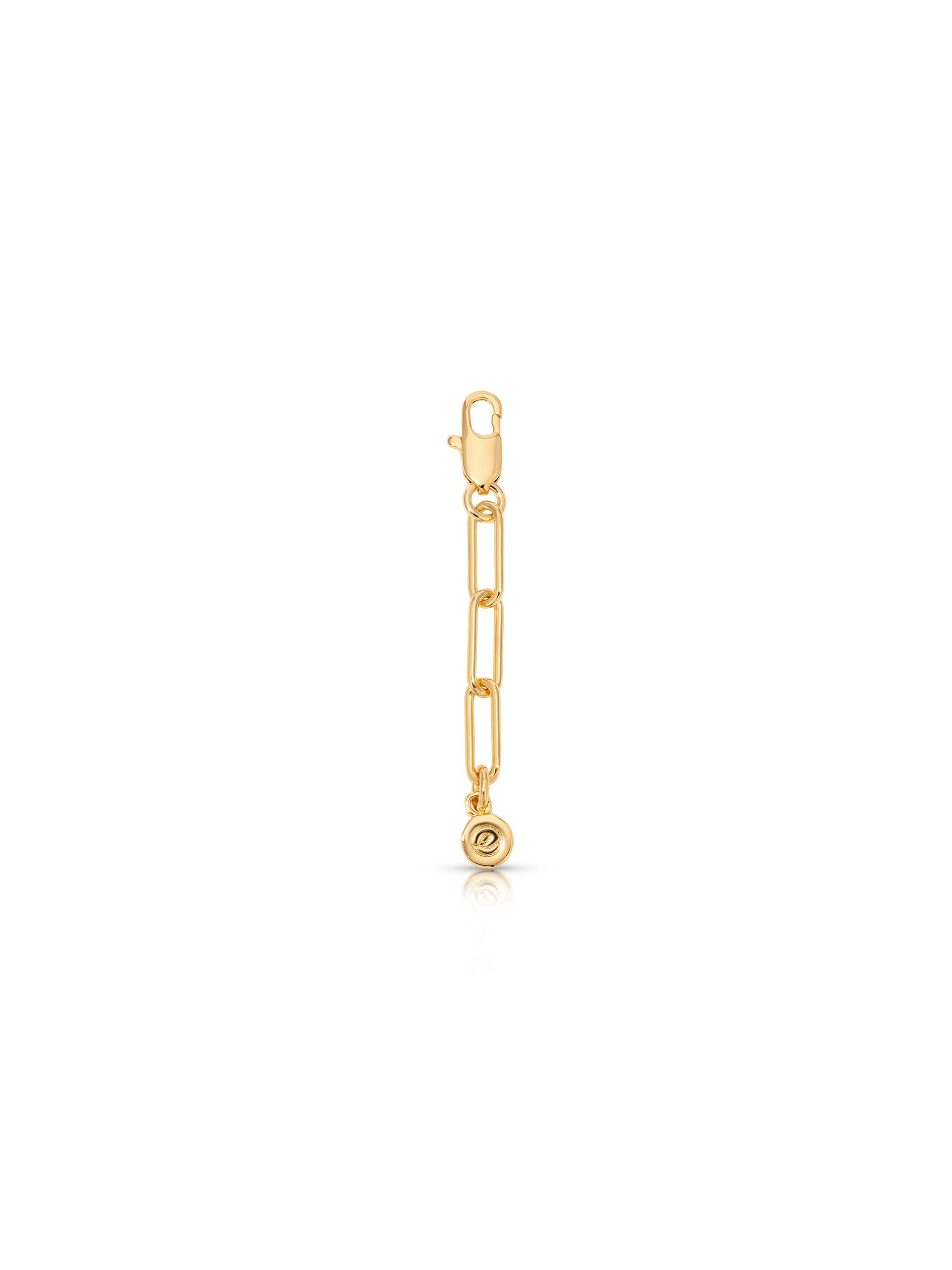1 Inch Large Link Chain Extender 18k Gold Plated