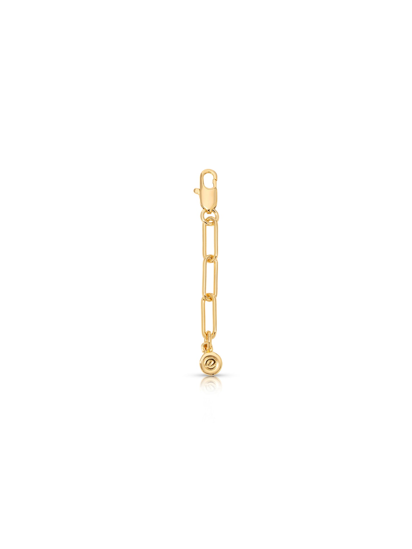 1 Inch Large Link Chain Extender 18k Gold Plated