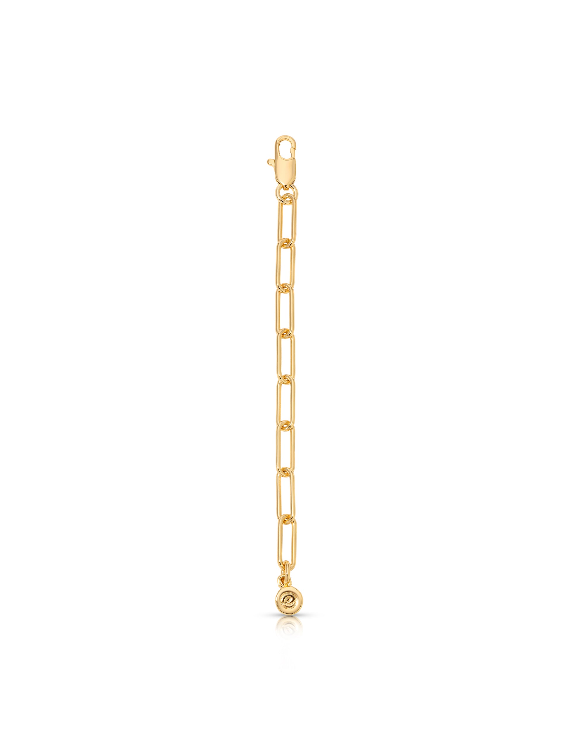 3 Inch Large Link Chain Extender 18k Gold Plated