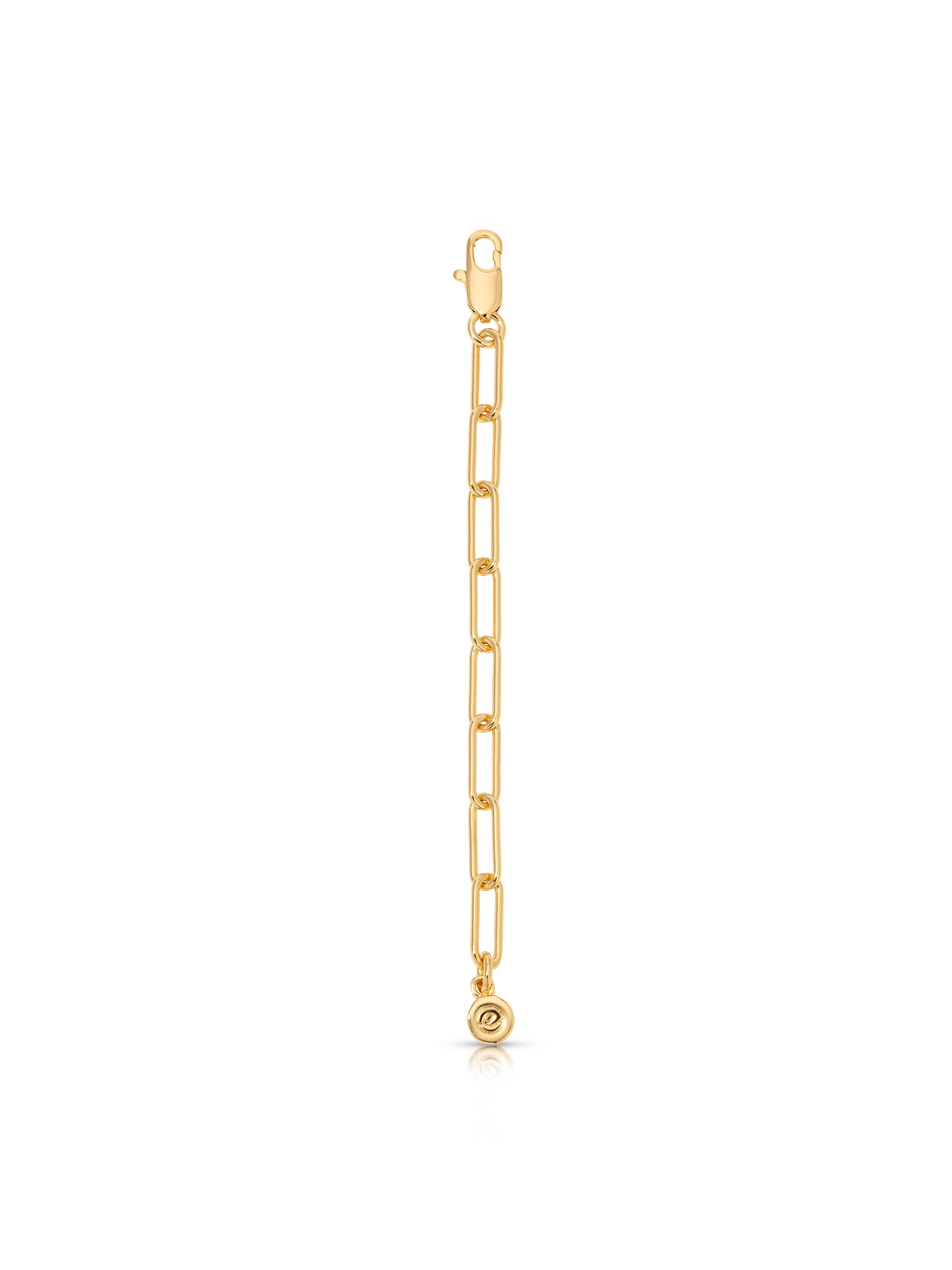 3 Inch Large Link Chain Extender 18k Gold Plated
