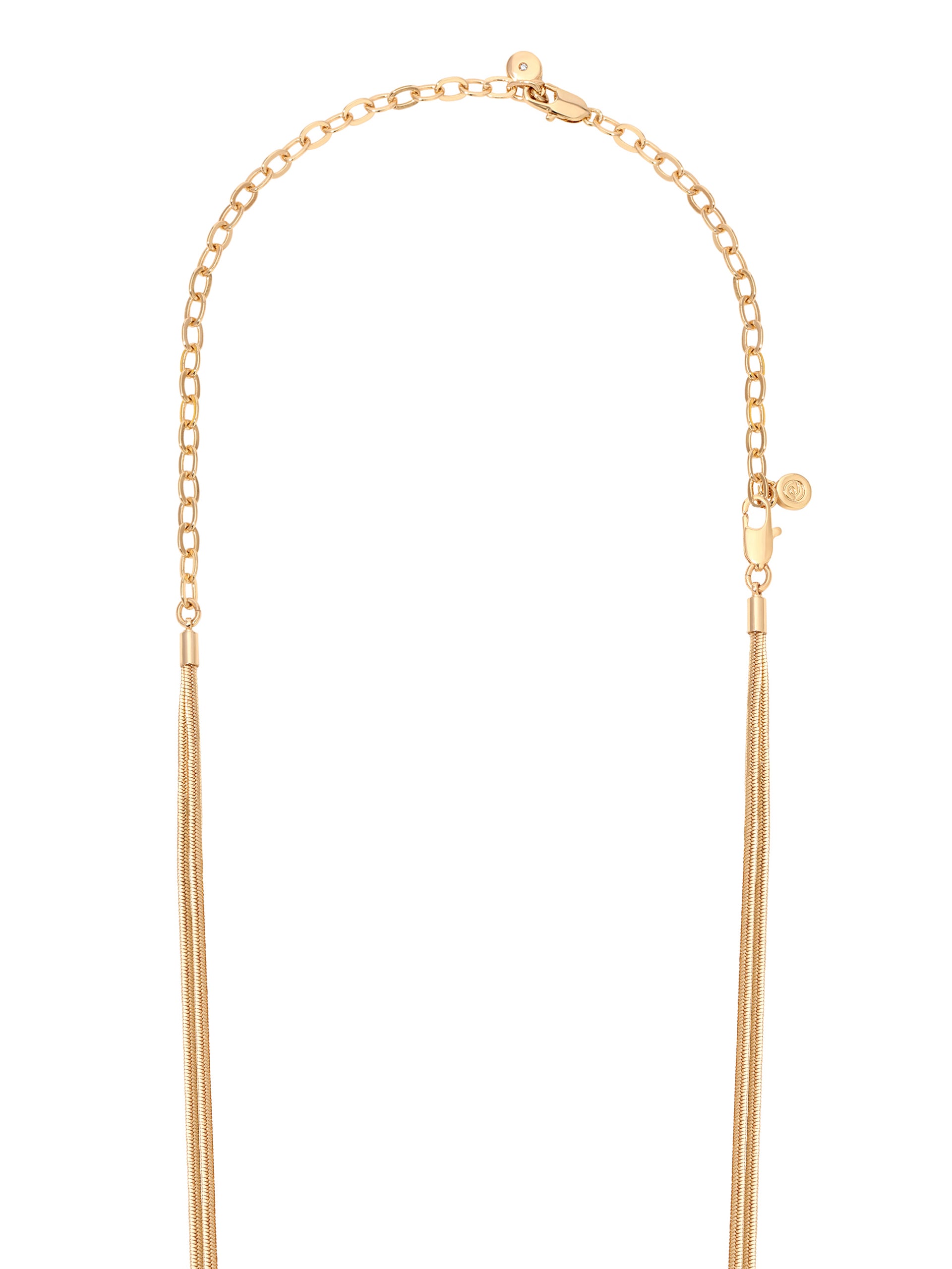 3 Inch Small Link Chain Extender 18k Gold Plated 3