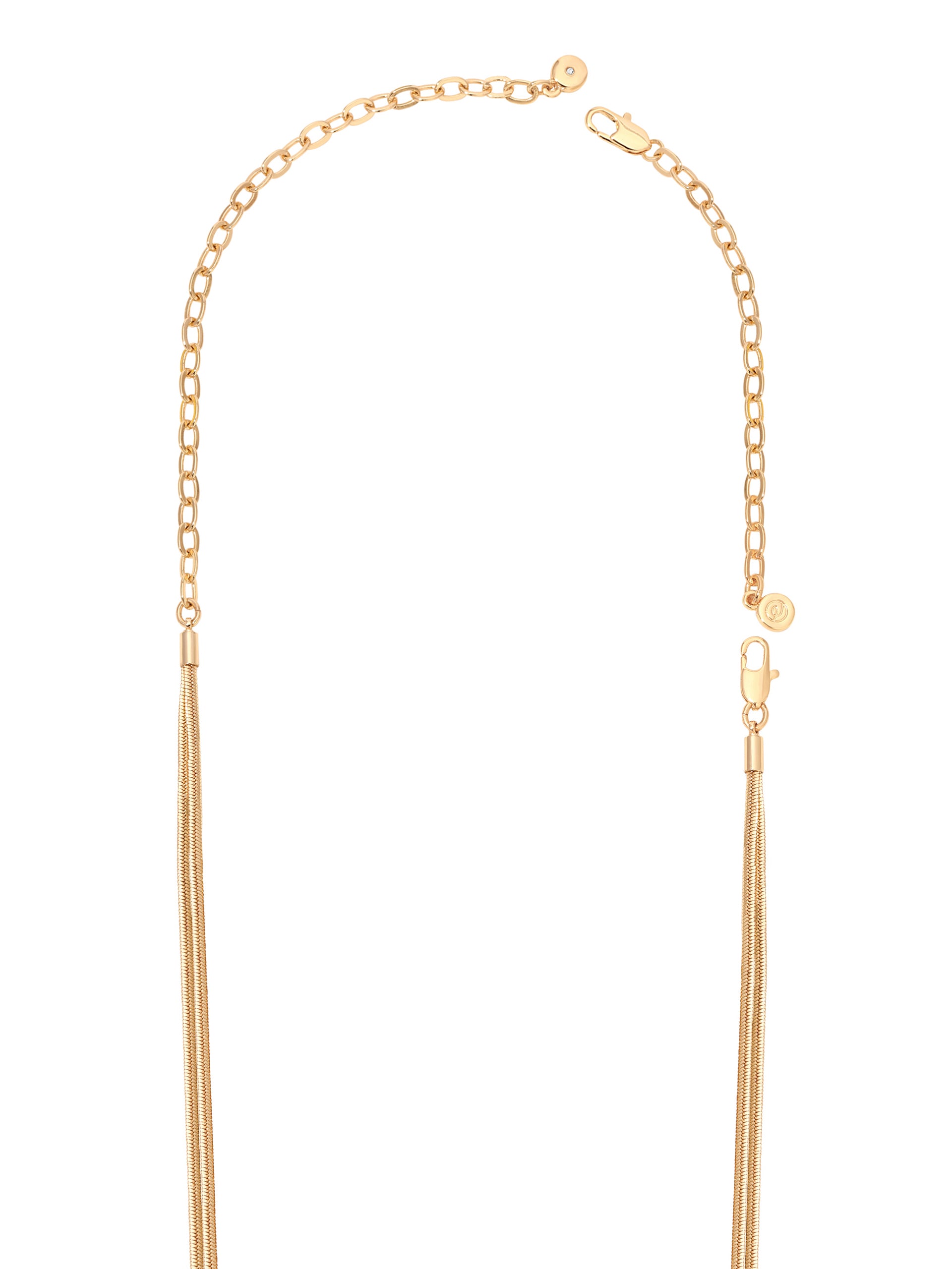 3 Inch Small Link Chain Extender 18k Gold Plated 2