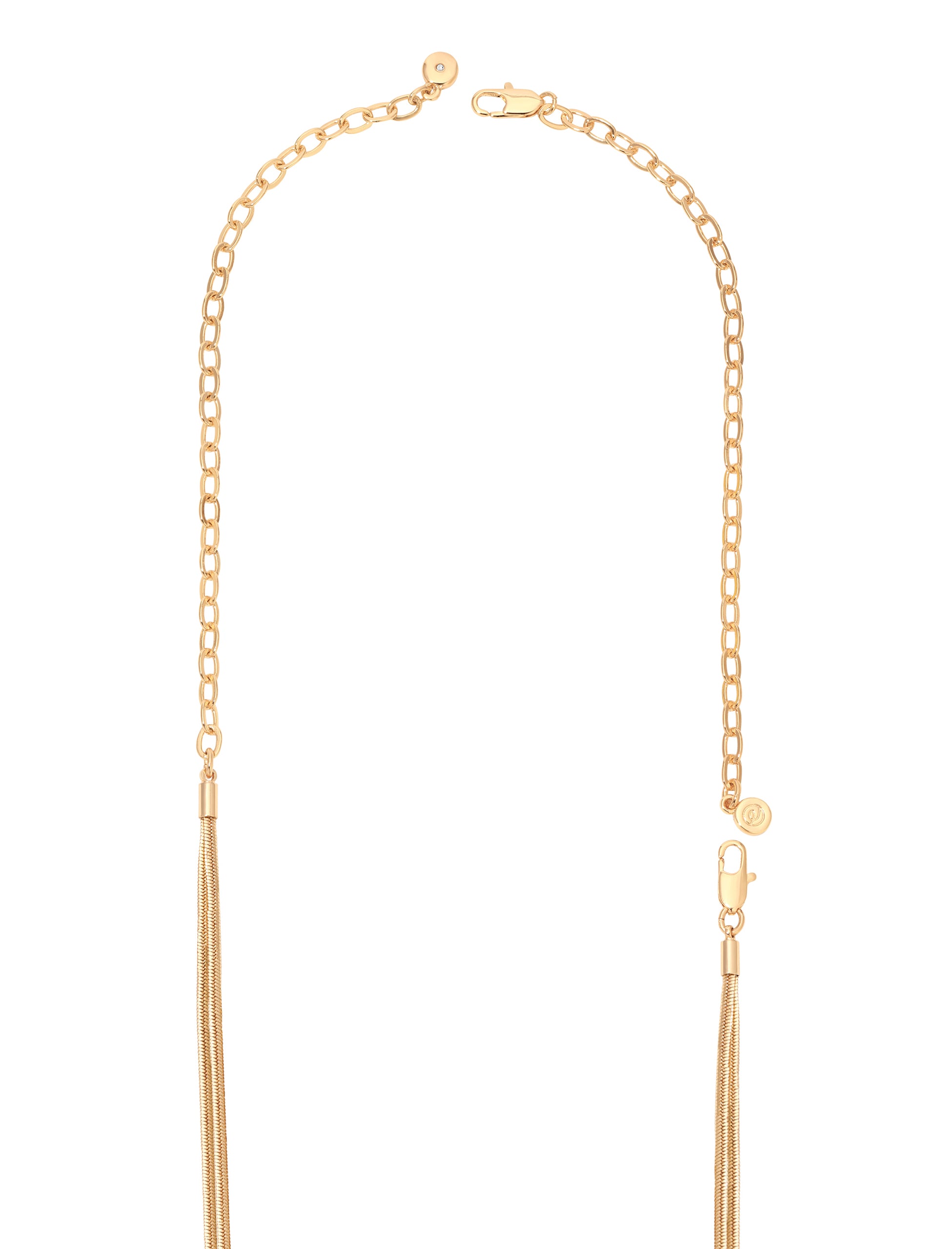 5 Inch Small Link Chain Extender 18k Gold Plated 2