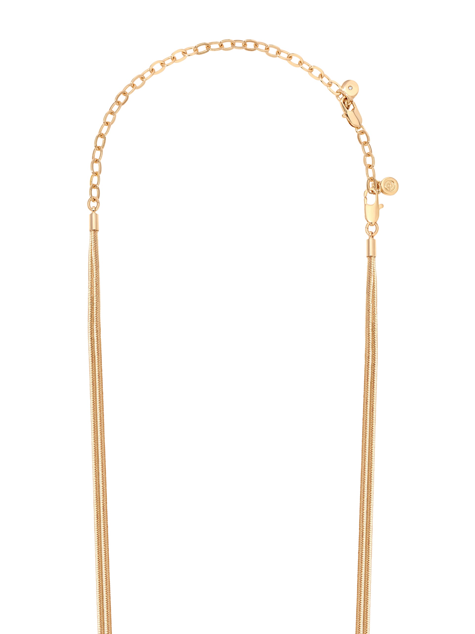 1 Inch Small Link Chain Extender 18k Gold Plated 3