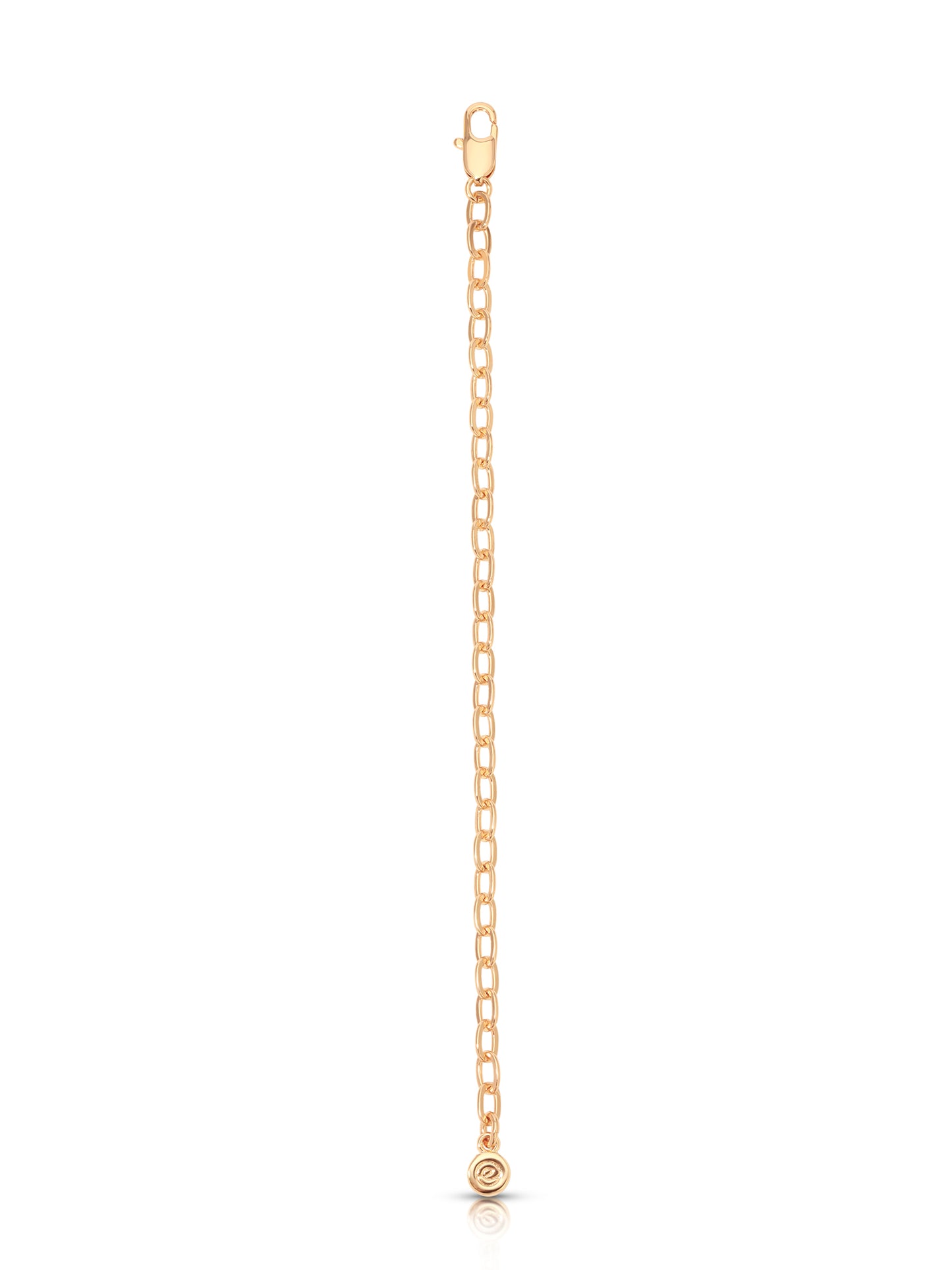 5 Inch Small Link Chain Extender 18k Gold Plated
