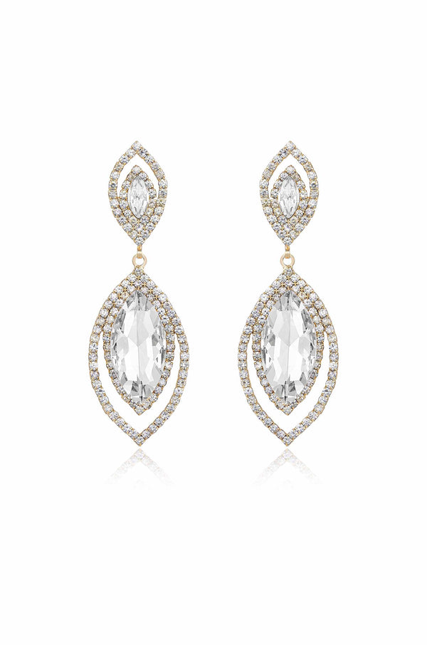 Timeless Crystal Dangle Earrings