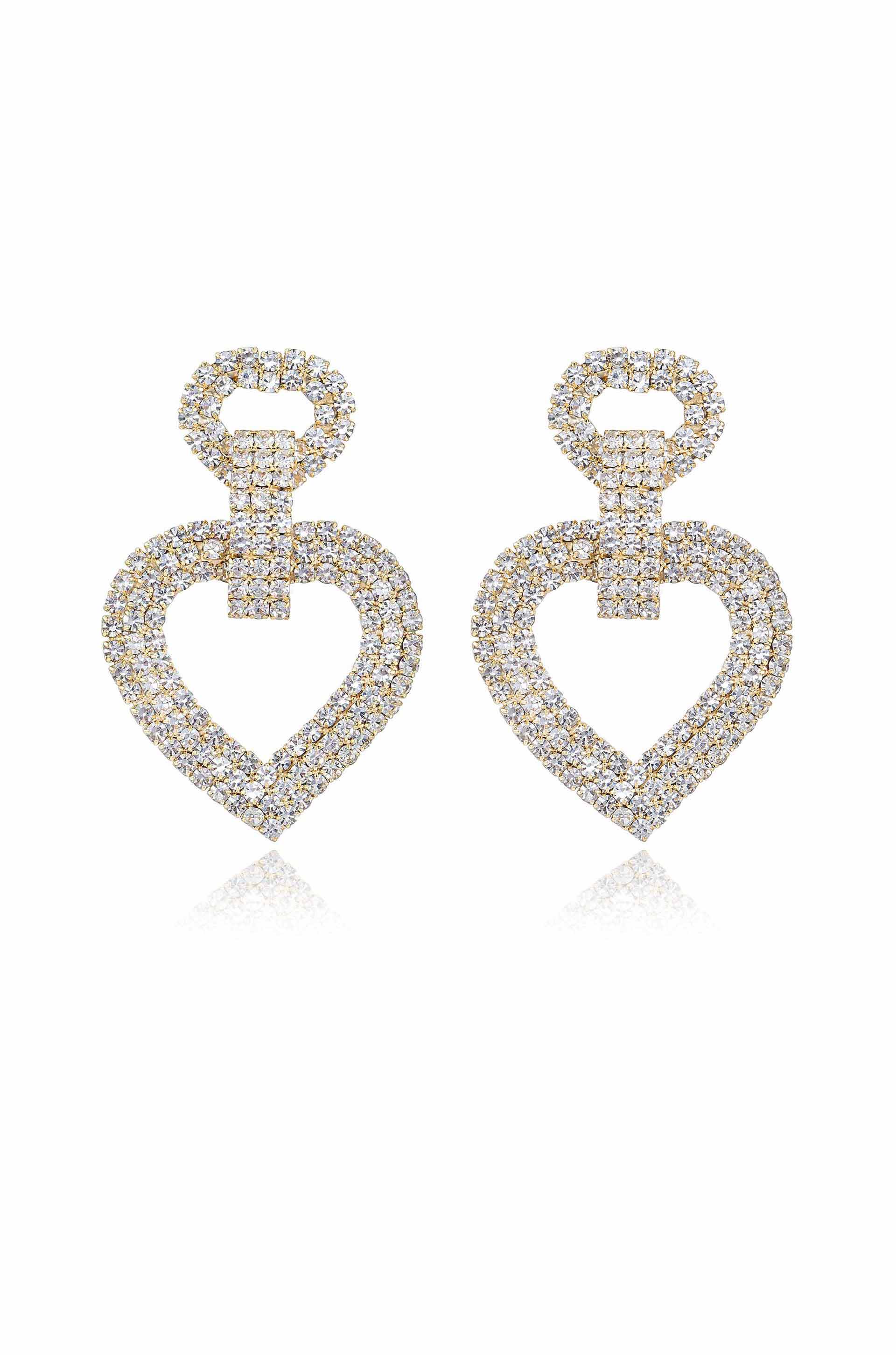 Ettika heart earrings on sale