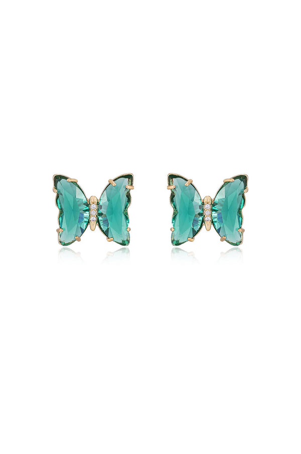 Flutter Away Crystal Earrings