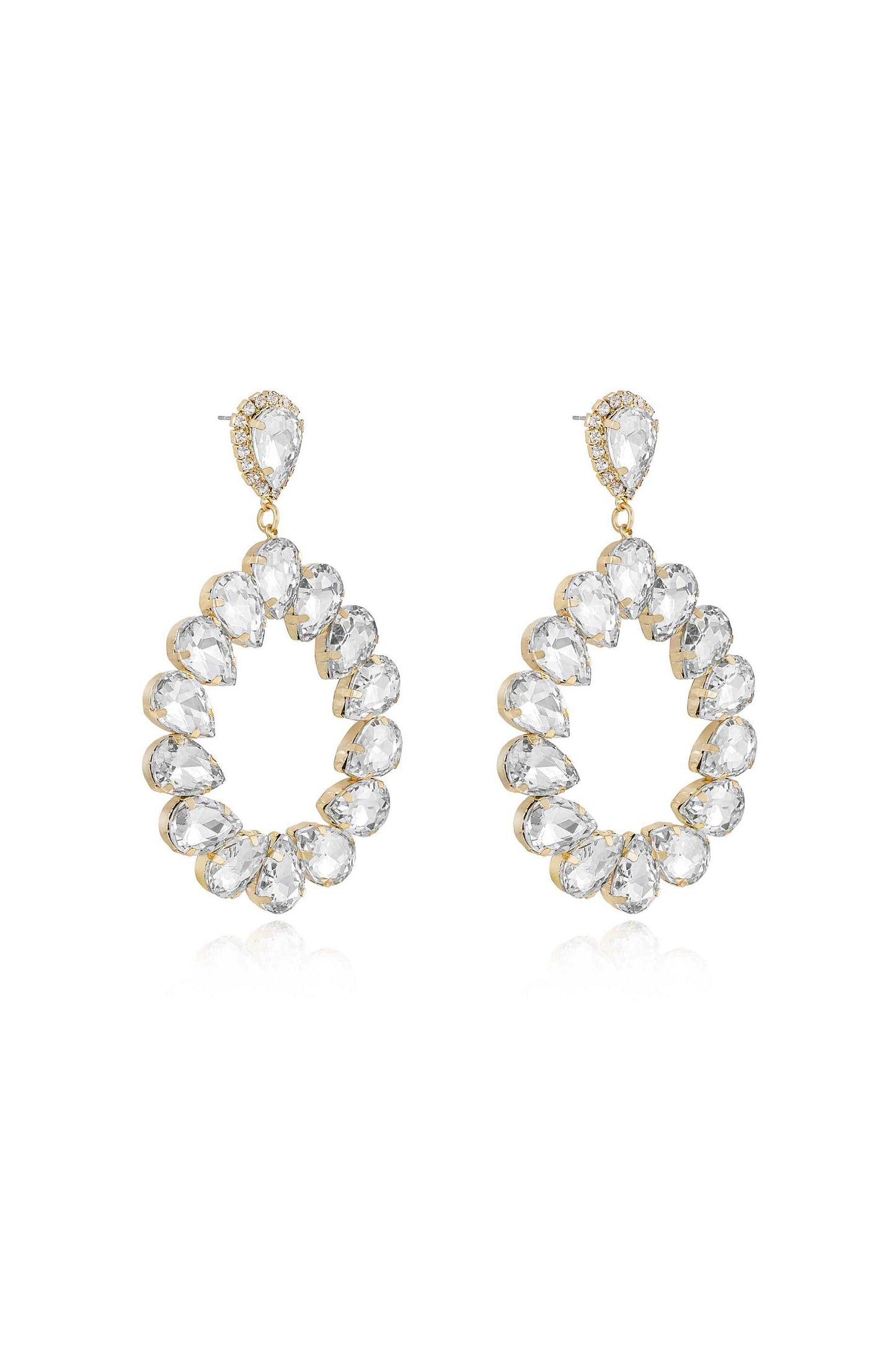 Ring It In Crystal Earrings side