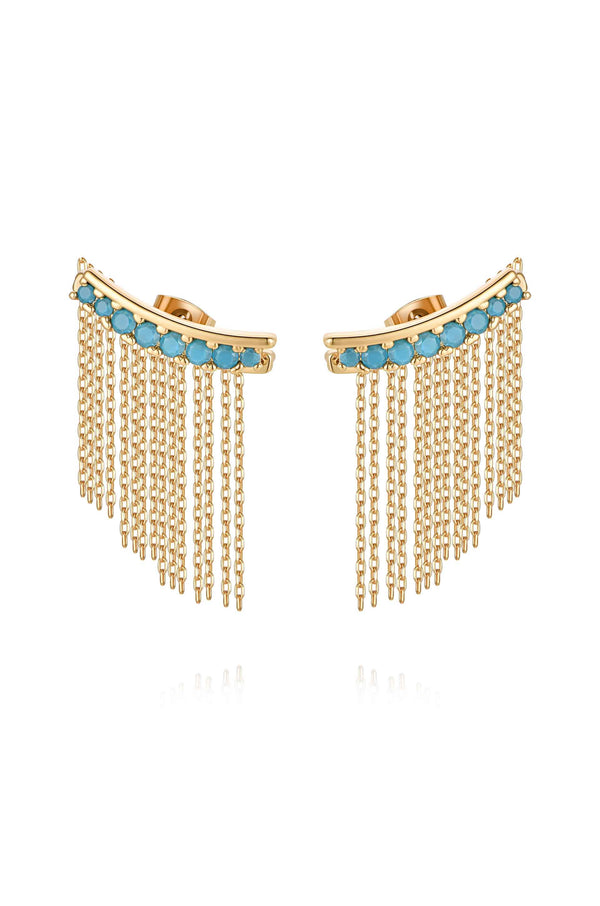 Turquoise Crystal Ear Crawler