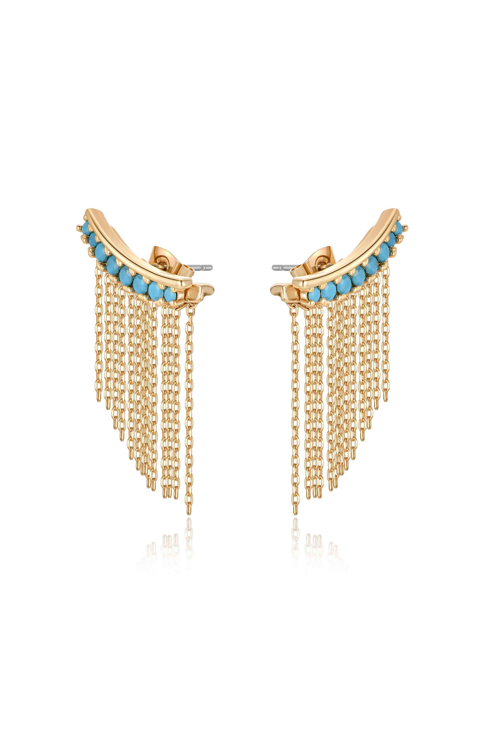 Turquoise Crystal Ear Crawler side