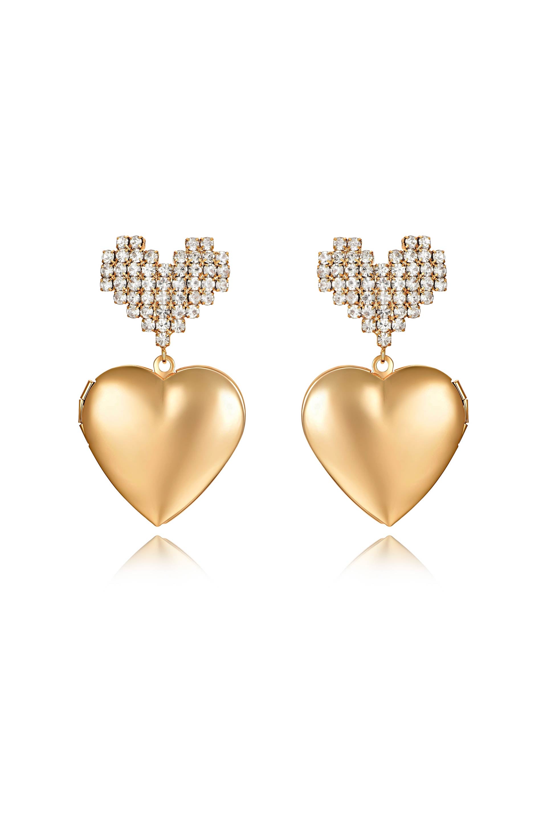 Ettika heart earrings on sale