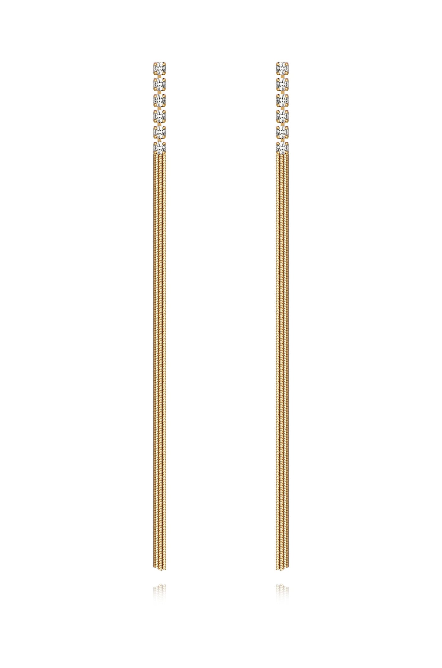 Streamline Dangle Earrings