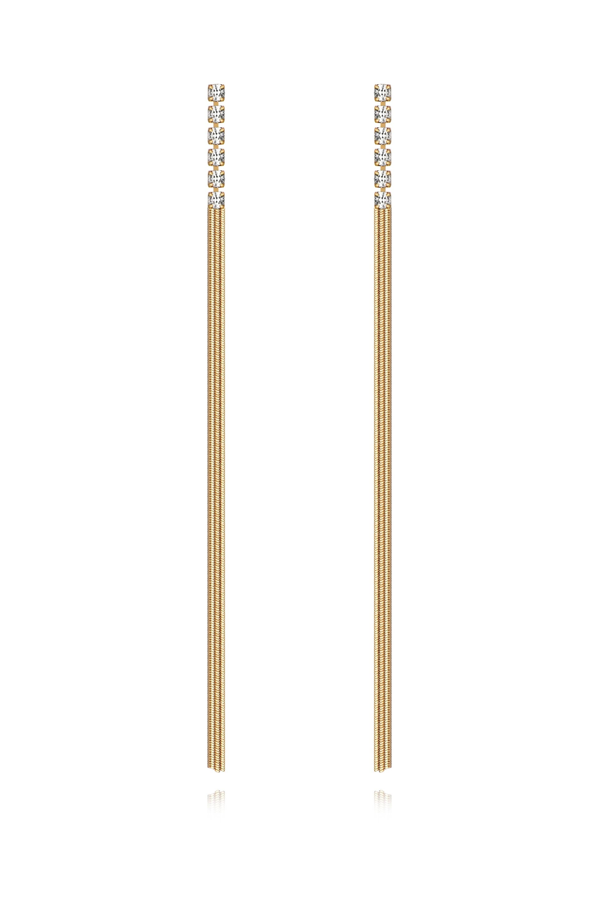 Streamline Dangle Earrings