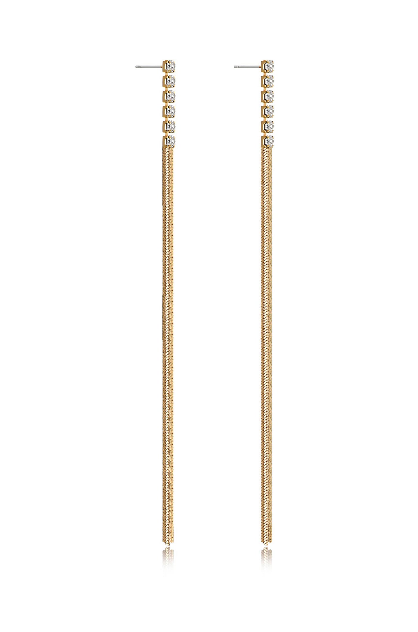 Streamline Dangle Earrings side