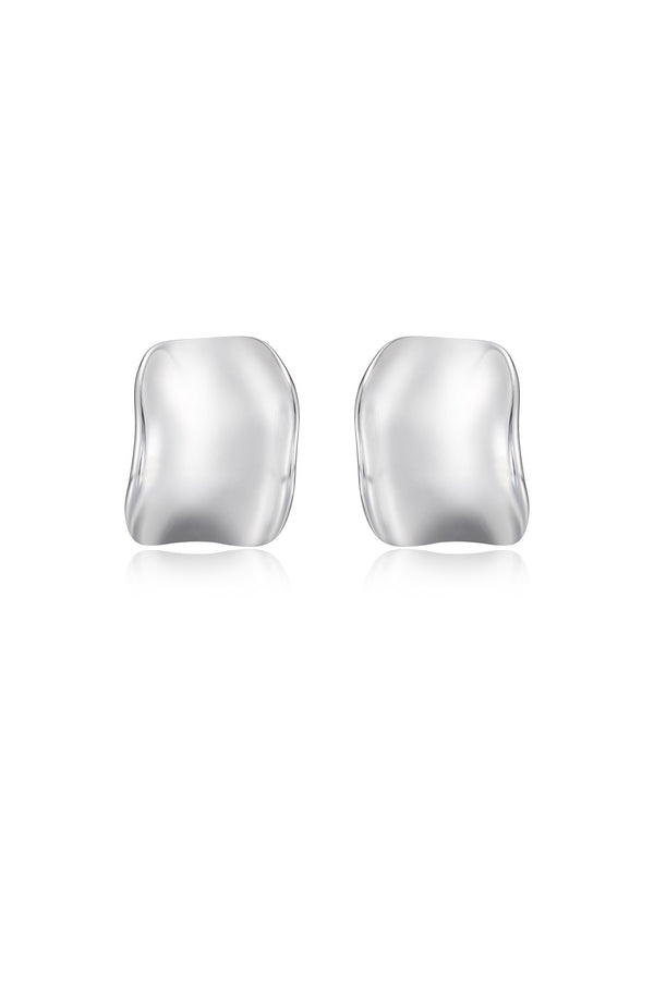 Curved Stud Earrings