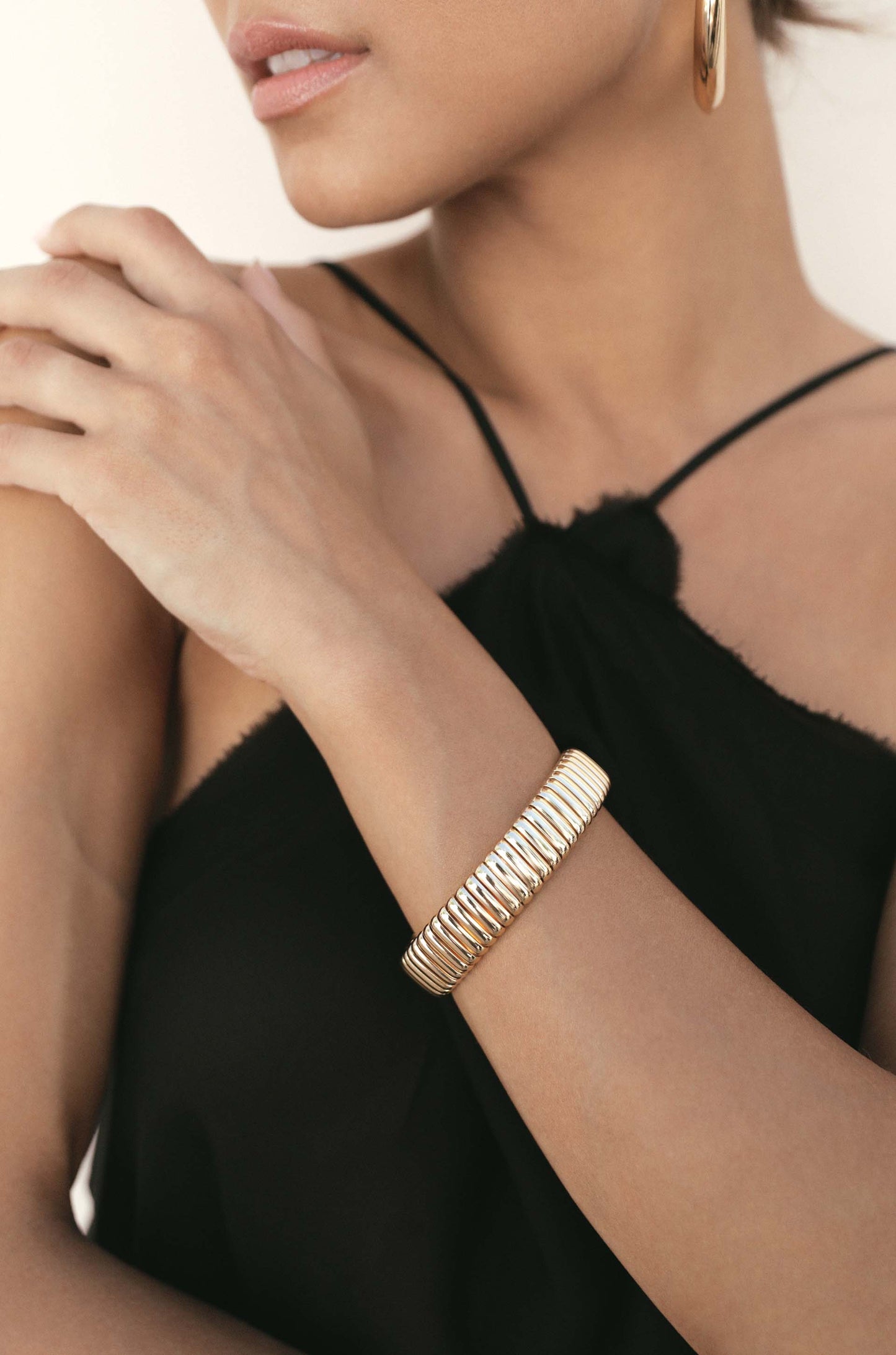 Flex Band Cuff 18k Gold Plated model 6