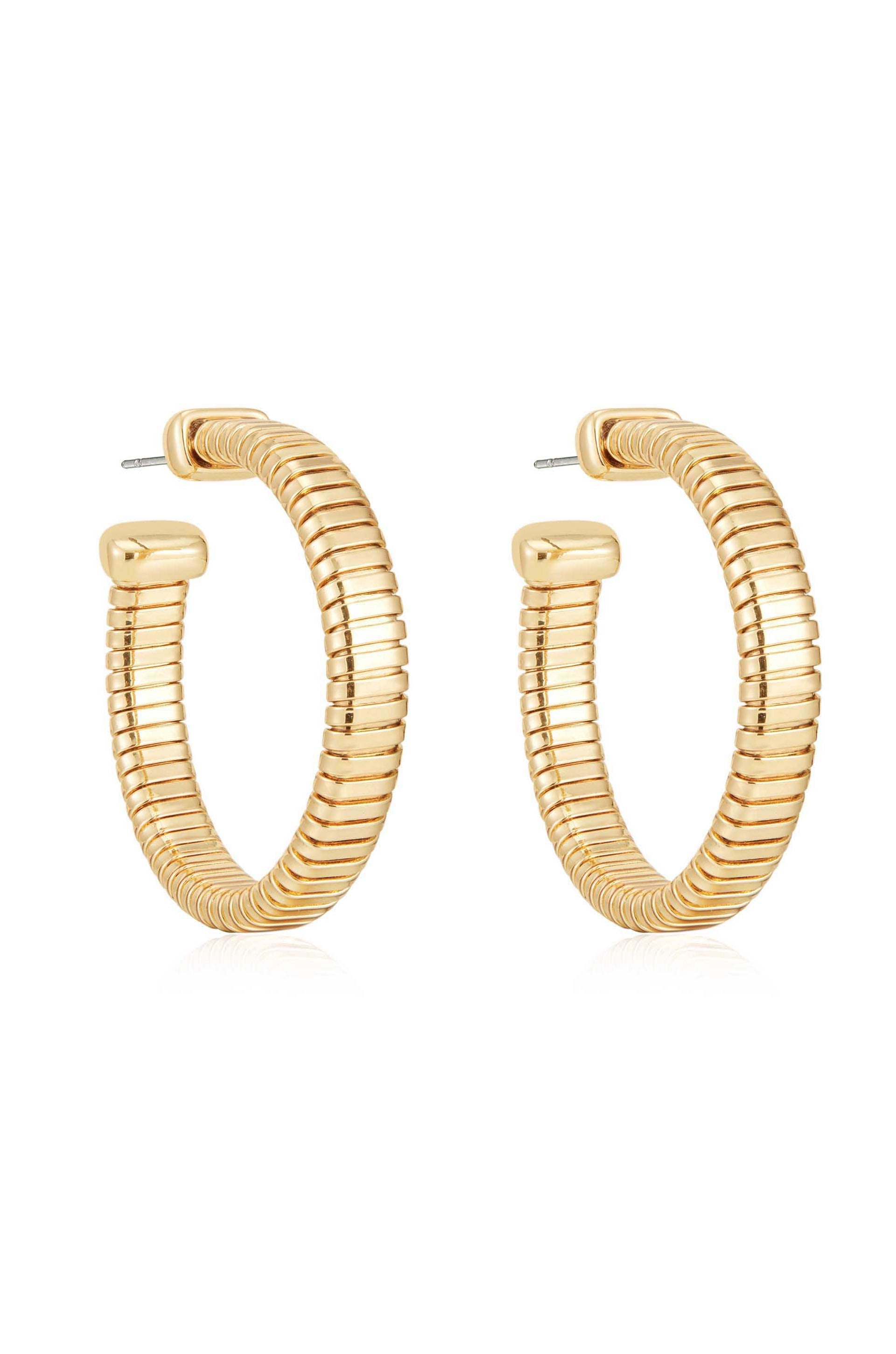 Flex Hoops 18k Gold Plated 3