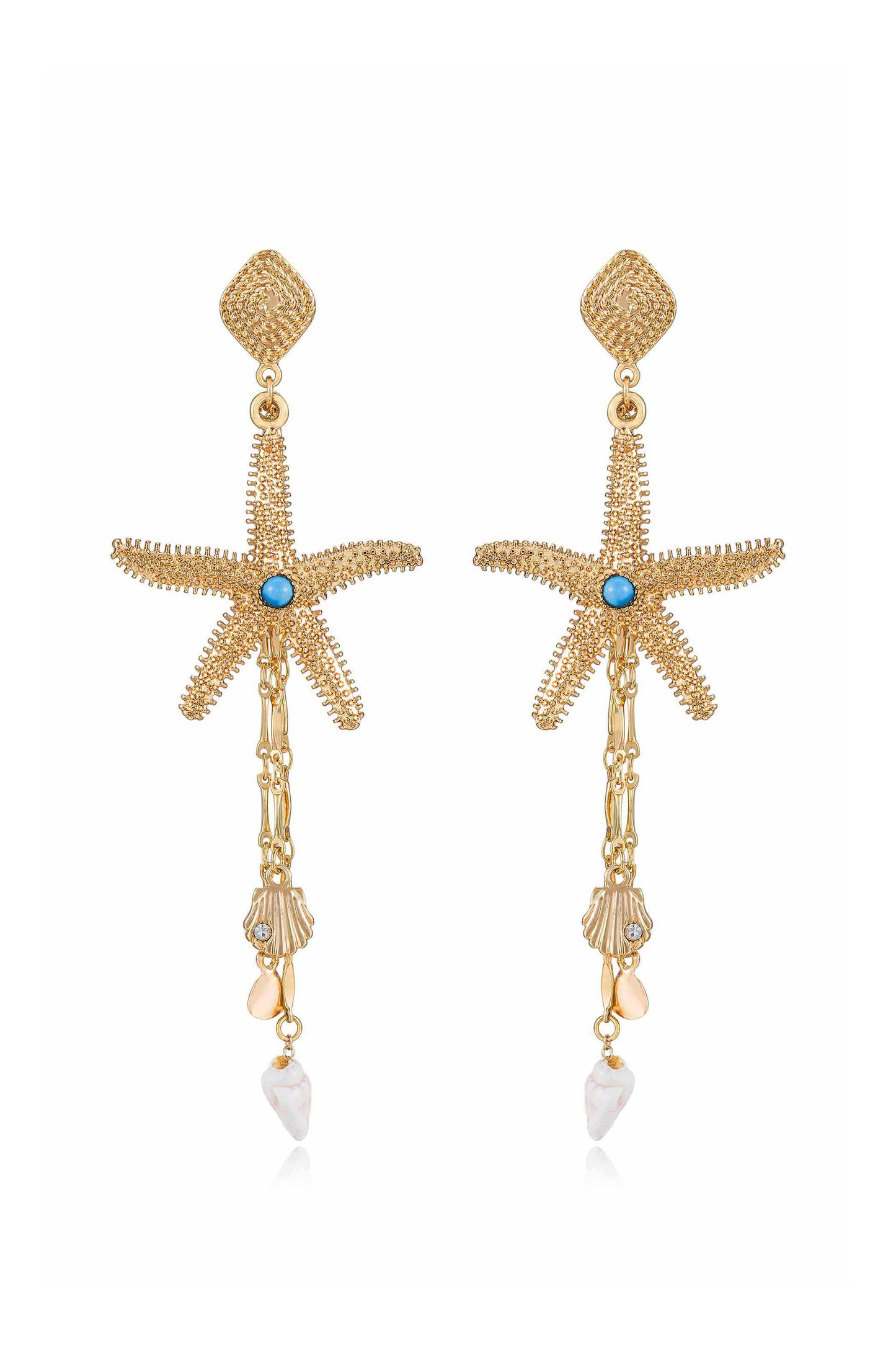 Starfish Seeker Drop Earrings