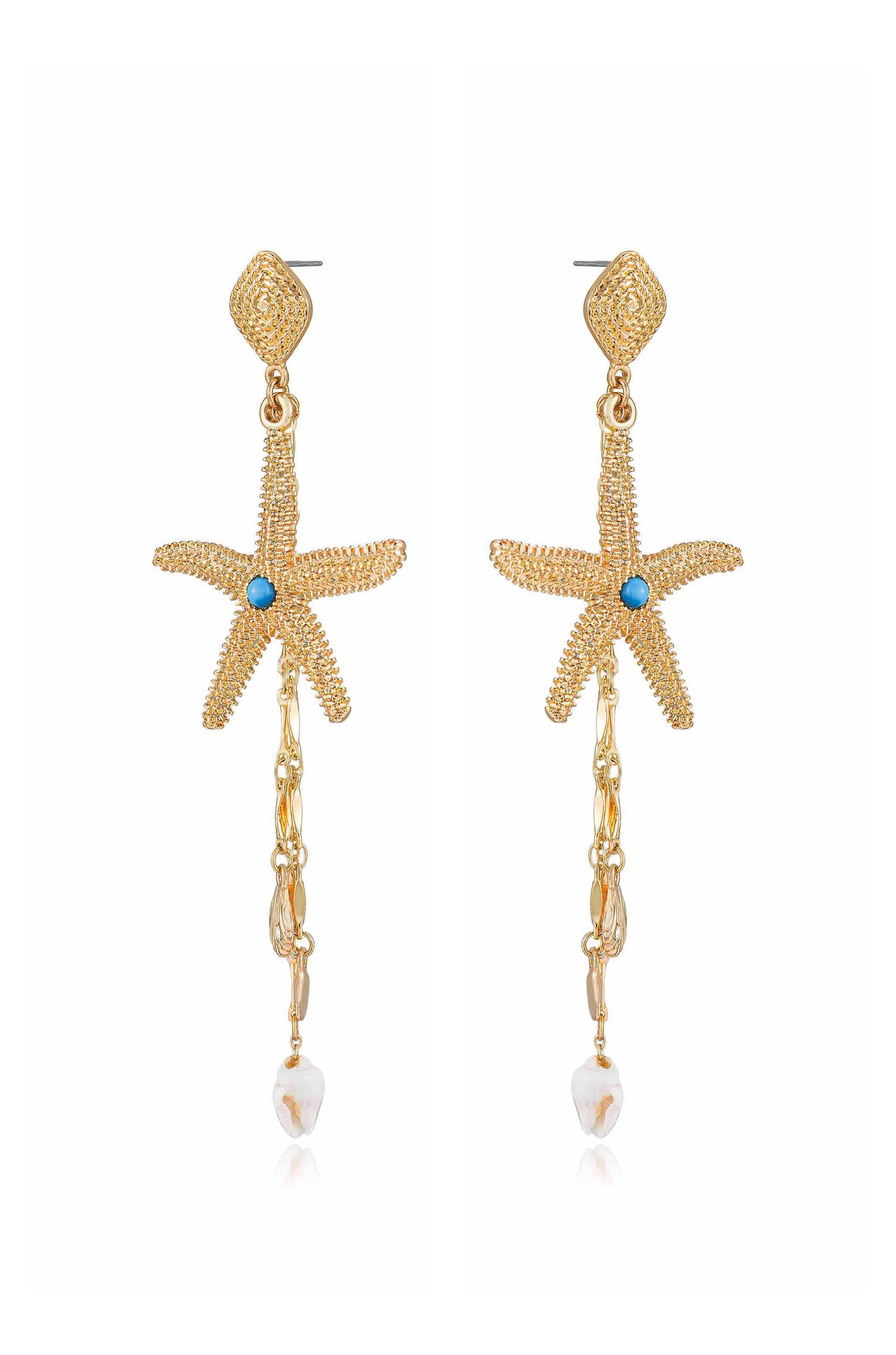 Starfish Seeker Drop Earrings side