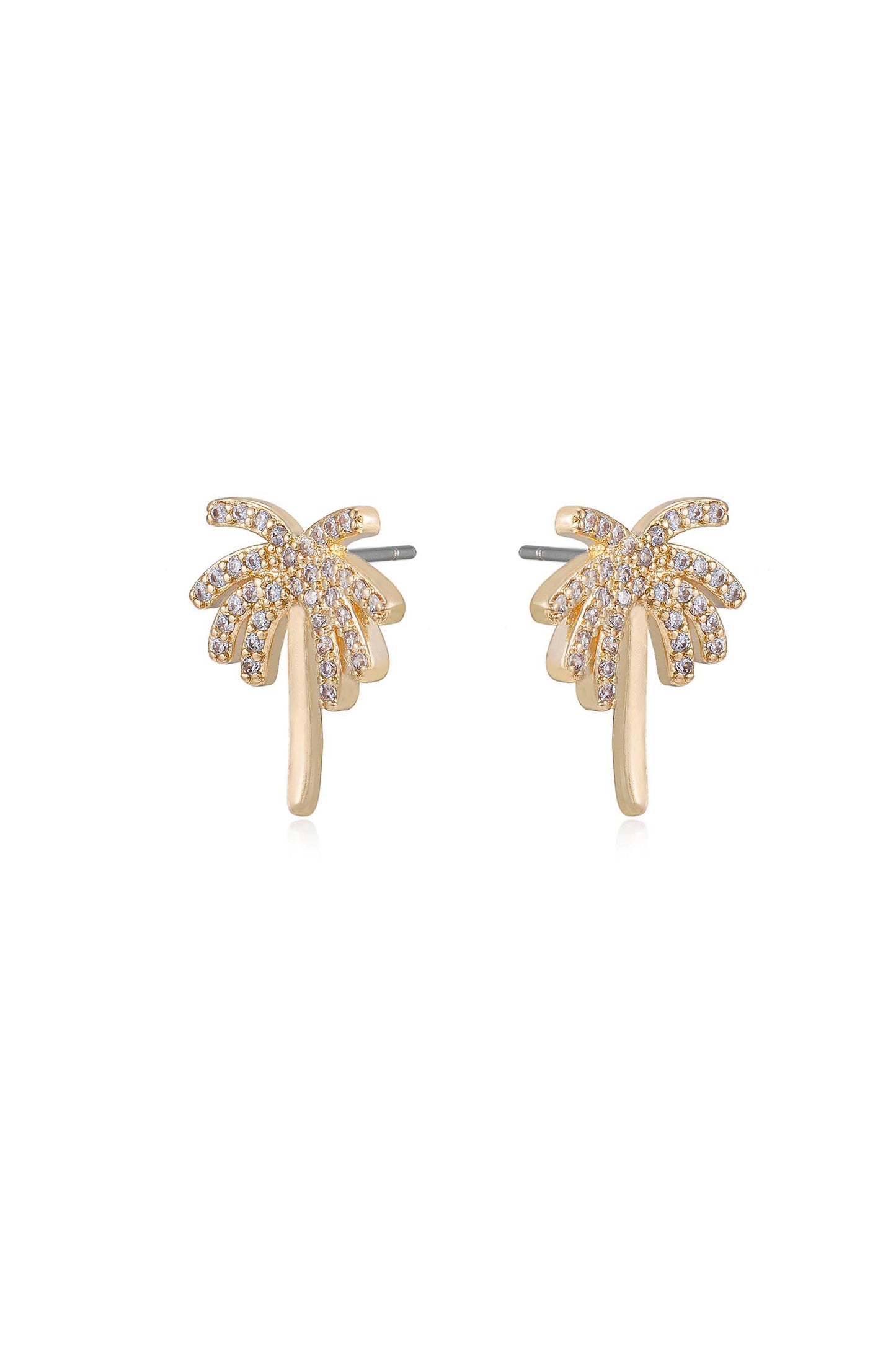 Palmaste Stud Earrings side