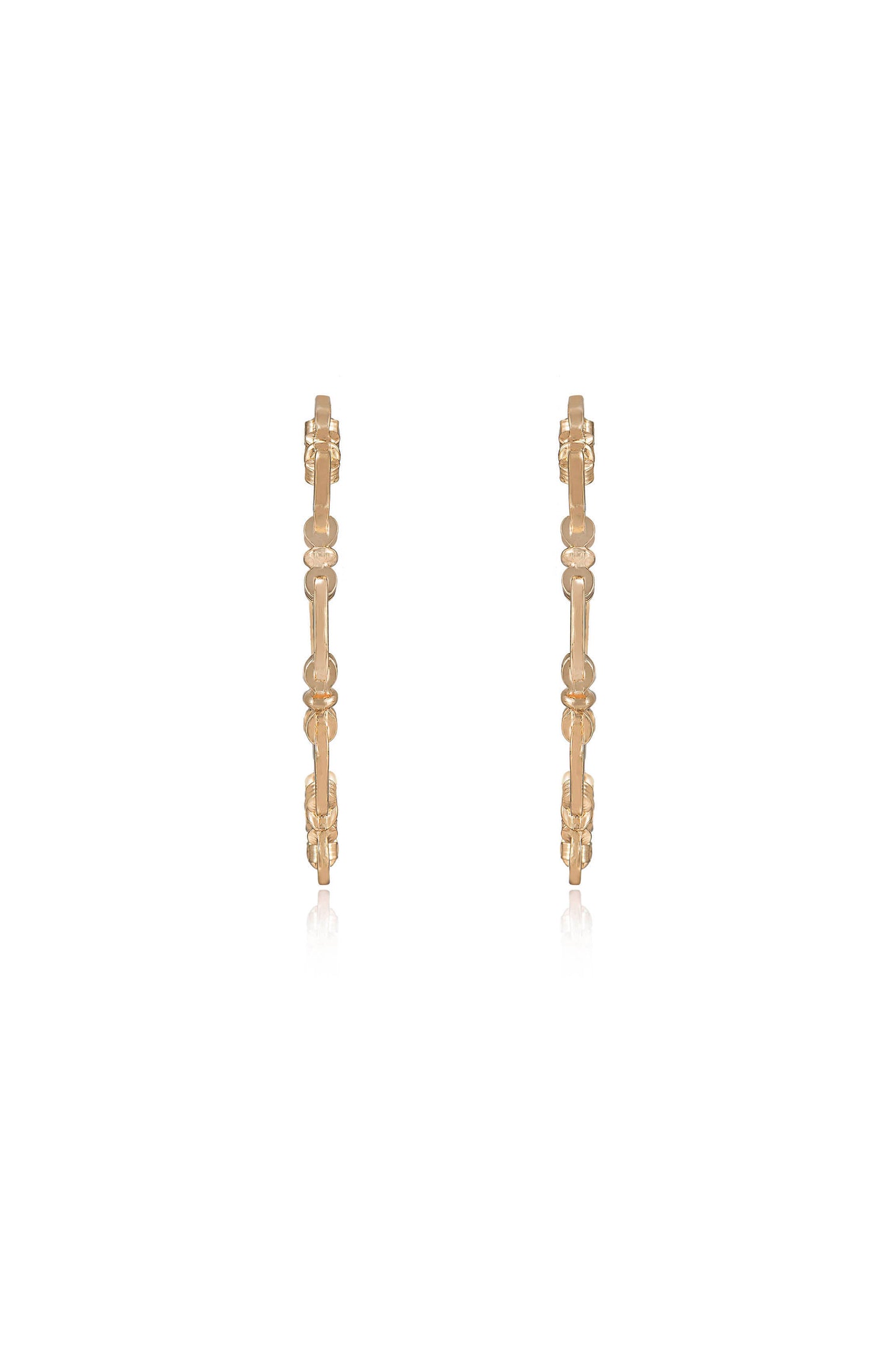 Geometry Hoop Earrings front