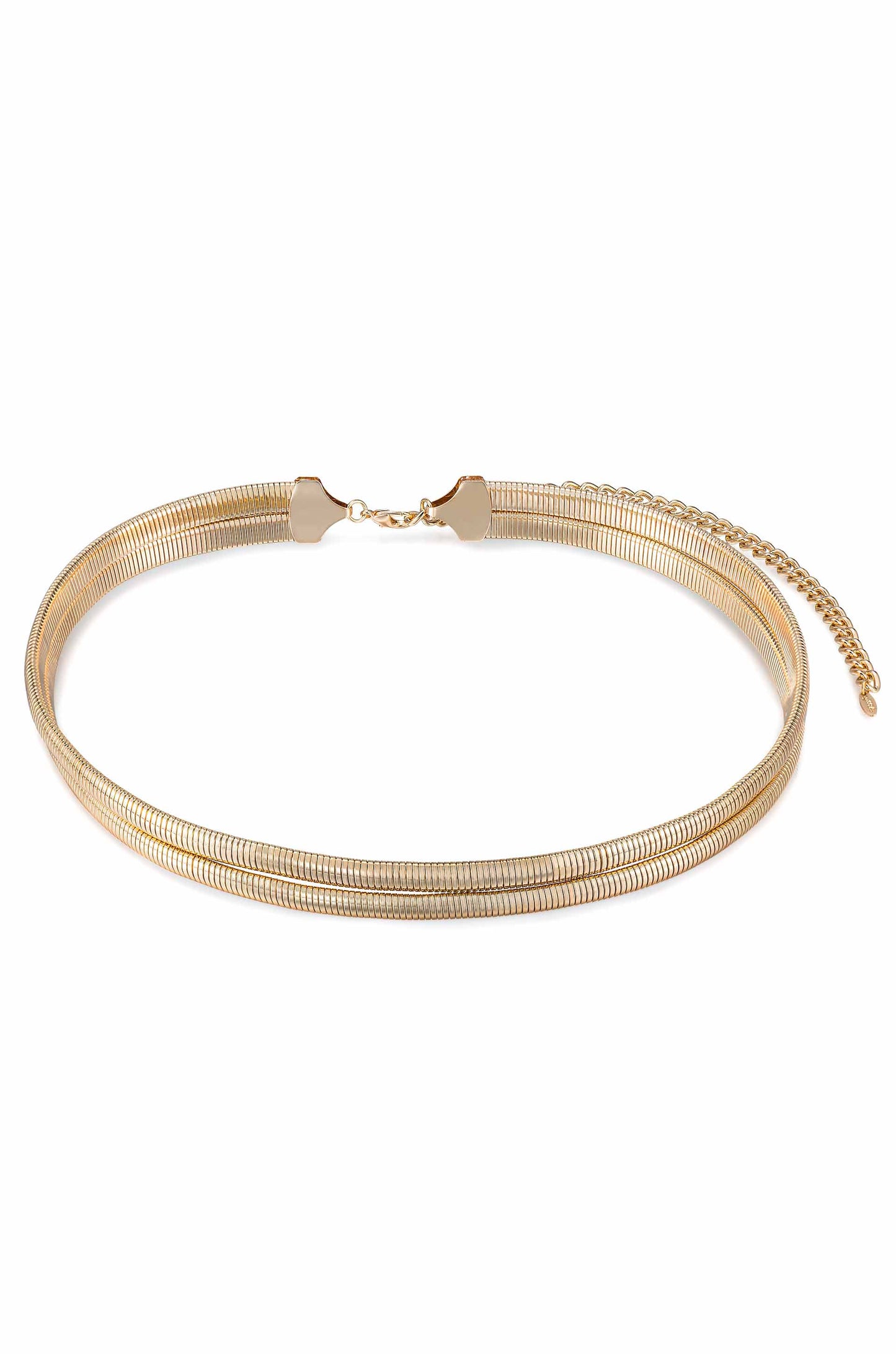 Wrap Around Flex Snake Chain Belt